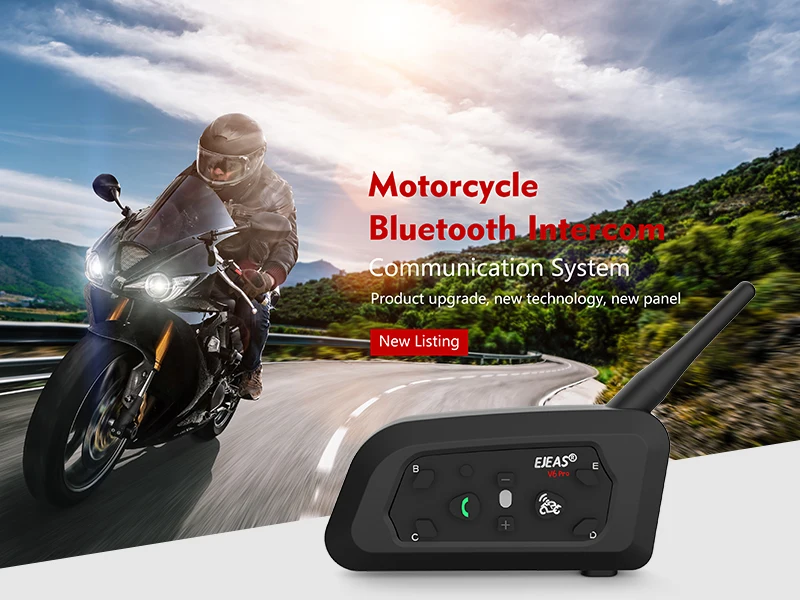 TLCRETE V6 Pro كامل دوبلكس خوذات الاتصال الداخلي مقاوم للماء Intercomunicador الفقرة كاسكو سماعة لاسلكية تعمل بالبلوتوث دراجة نارية خوذة Interco