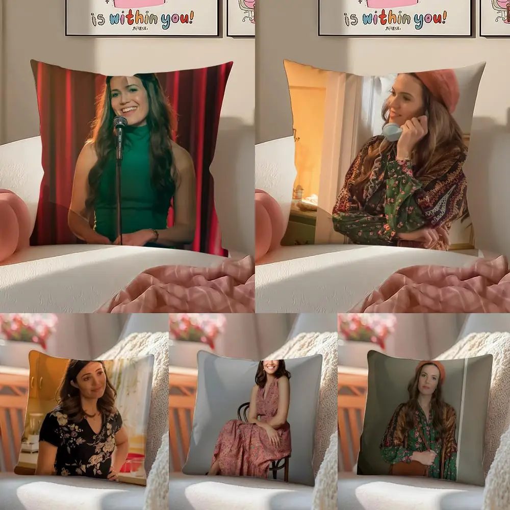 

Чехол для подушки с персонажем ТВ-шоу R-Rebecca Pearson, короткий плюшевый чехол на подушку с невидимой молнией для дивана или комнаты