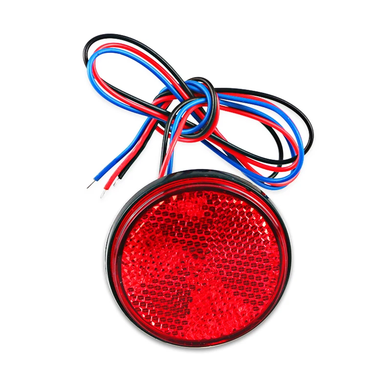 Motorcycle 24 LED Brake Stop Lamp Warning Reflector Light Rear Tail Marker Lamp 12V Universal Motorcycle Trailer Accessories