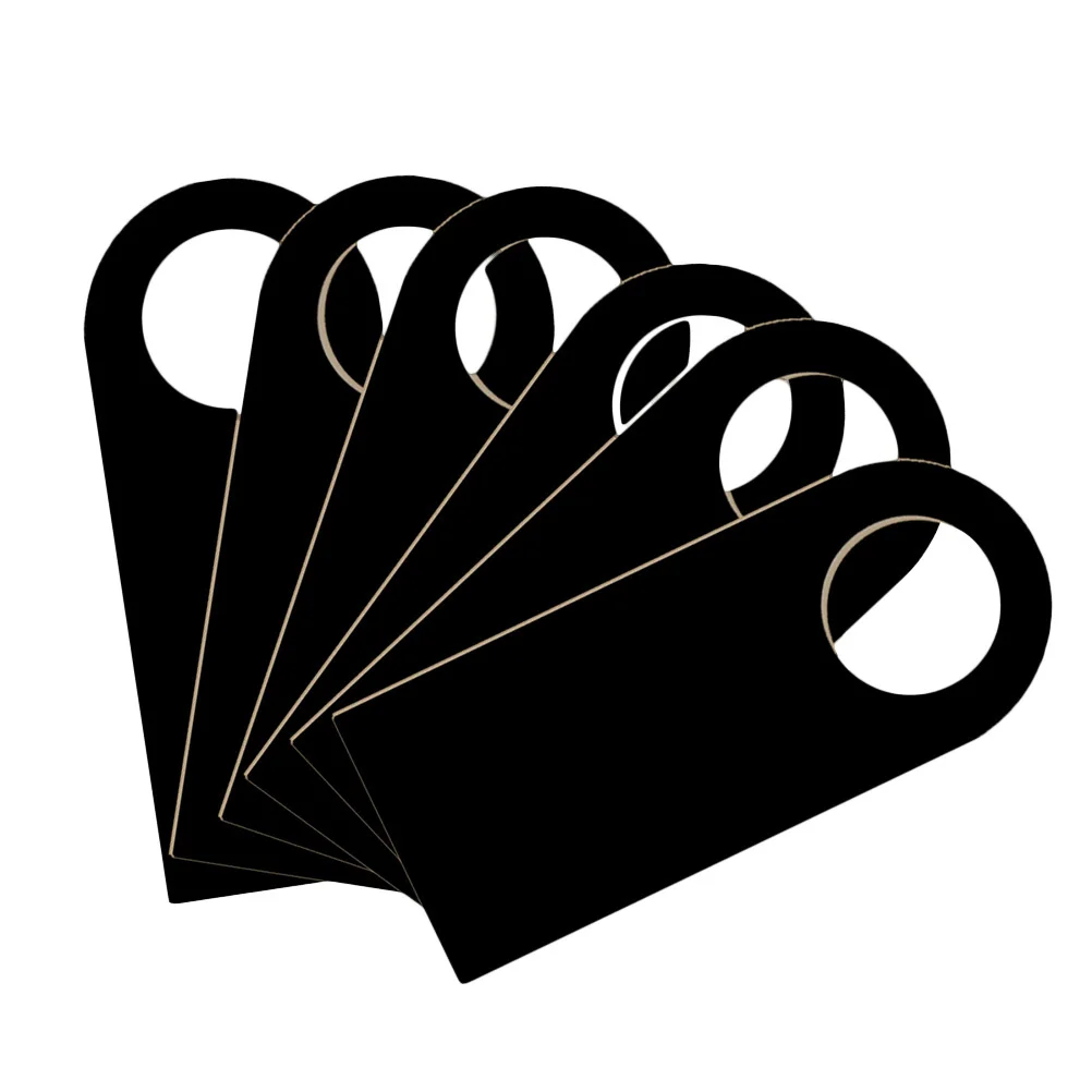 

12pcs Chalkboard Hanging Ornament Wooden Door Pendant For Party Home Decoration Wedding Holiday Supplies Craft Gift