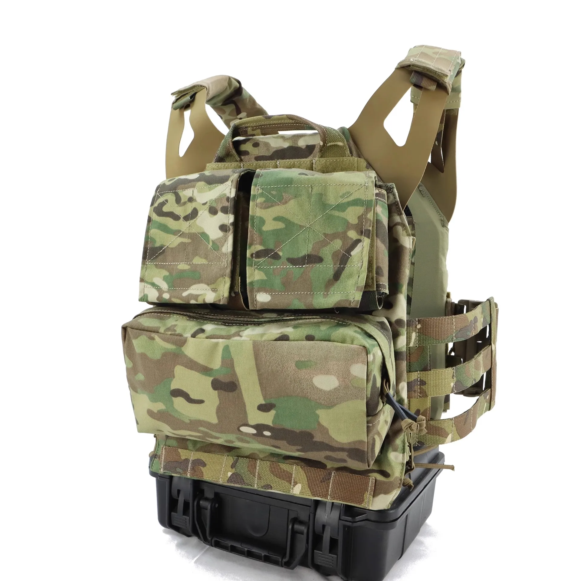 

AFG-P042 ApeForceGear Pouch Zip-On Panel for JPC 2.0 Plate Carrier Tactical Vest Military Molle Chaleco Tactico Militar Army