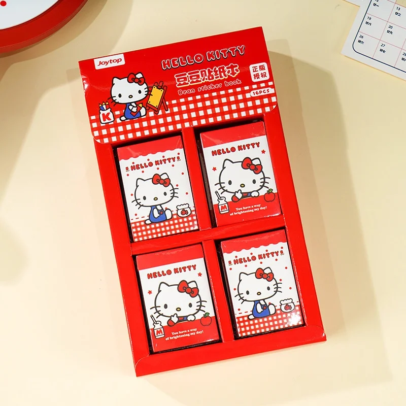 

16pcs/lot Kawaii Sanrio Kitty Stickers Cute Scrapbooking DIY Diary Decorative Sealing Sticker Album Stick Label