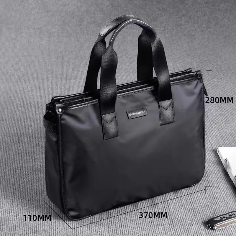 New Men's Oxford Cloth Handbag Business Briefcase Casual Single Shoulder Crossbody Manufacturer Wholesale Custom Laptop Bag
