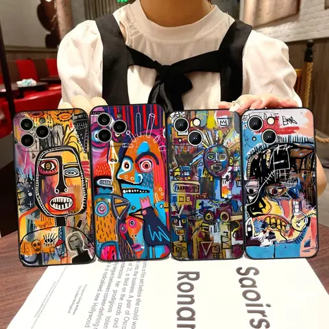 Basquiat iphone case-AliExpress
