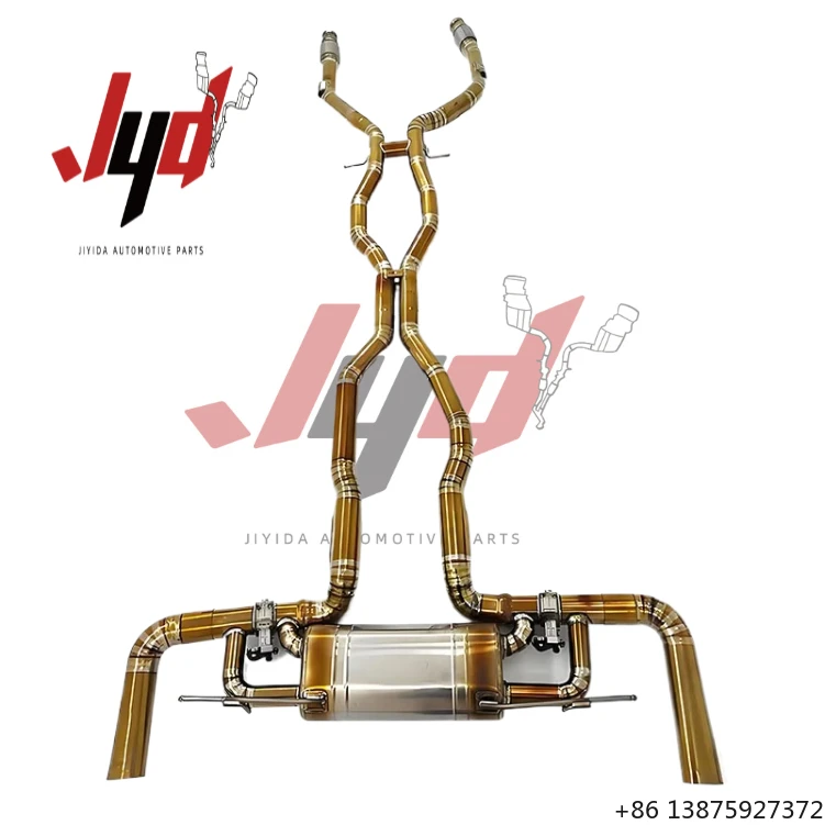 

OEM Valvetronic Muffler Exhaust System for Mercedes-GLE63 W167 4.0T 2015-2022 Titanium Catback Exhaust Pipes
