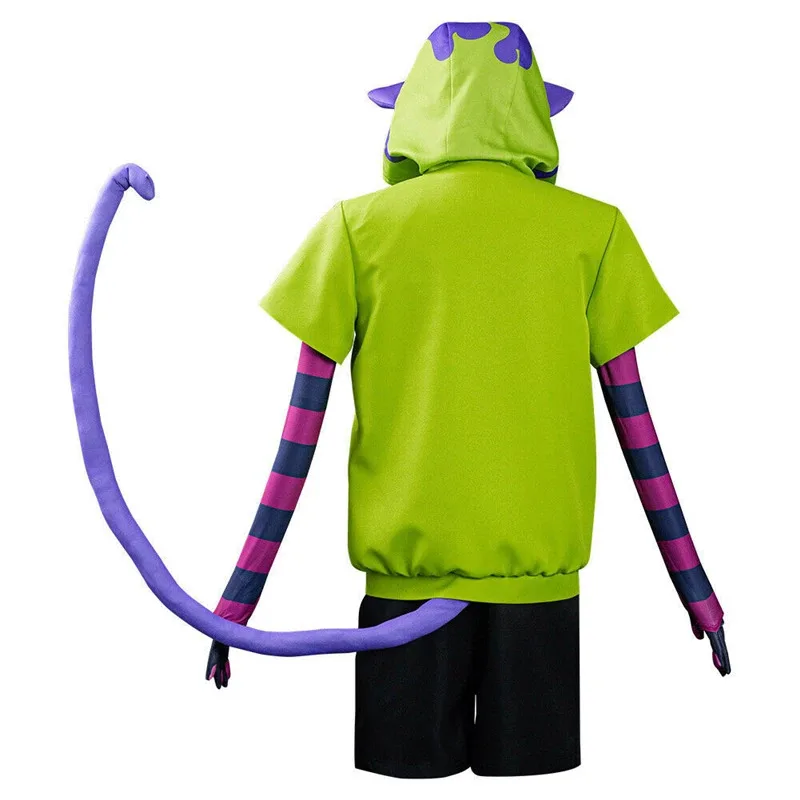 Aa 2025 novo anime sk8 o infinito traje chinen miya sk oito cosplay festa de halloween cos roupas jaqueta cauda luvas ☆ ☆ ☆