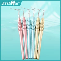 AZDENT-Herramienta de eliminación de gutapercha Dental, Extractor de cuerpo extranjero con punta de raíz Endo Dental, removedor endodóntico, instrumentos de acero inoxidable