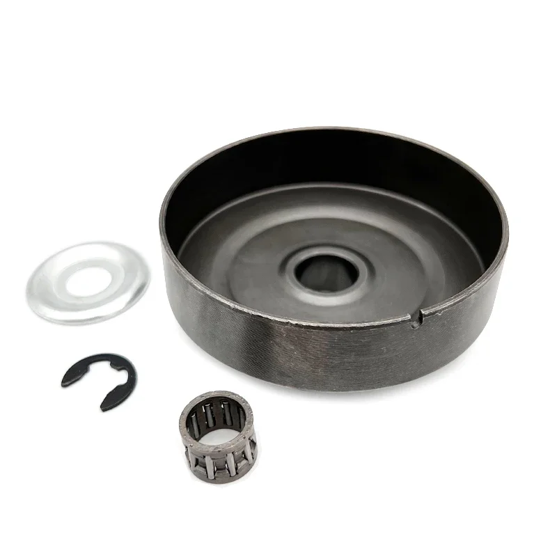 Imagem -02 - Aço Endurecido Embreagem Tambor Roda Dentada Kit para Motosserra Ms170 Ms180 017 018