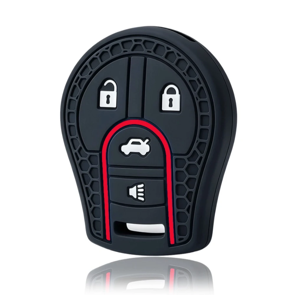 Silicone Car Key Case Cover For Nissan Tiida Terrano Cube Pathfinder Rogue 2012 Maxima Altima Sentra Juke Micra Qashqai March