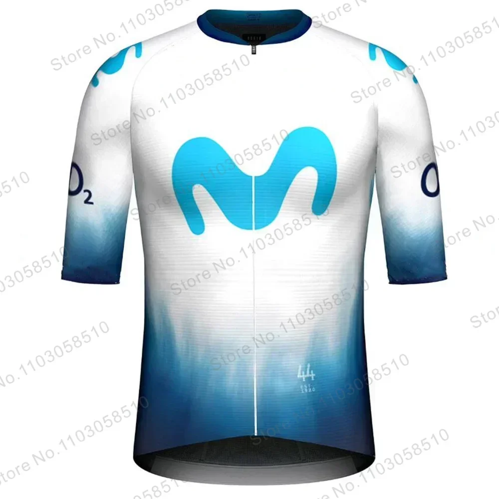 

2025 Team movistar cycling jersey 2023 Summer Racing Cycling Clothing quick dry Short Sleeve mtb Bike Jersey Shirt