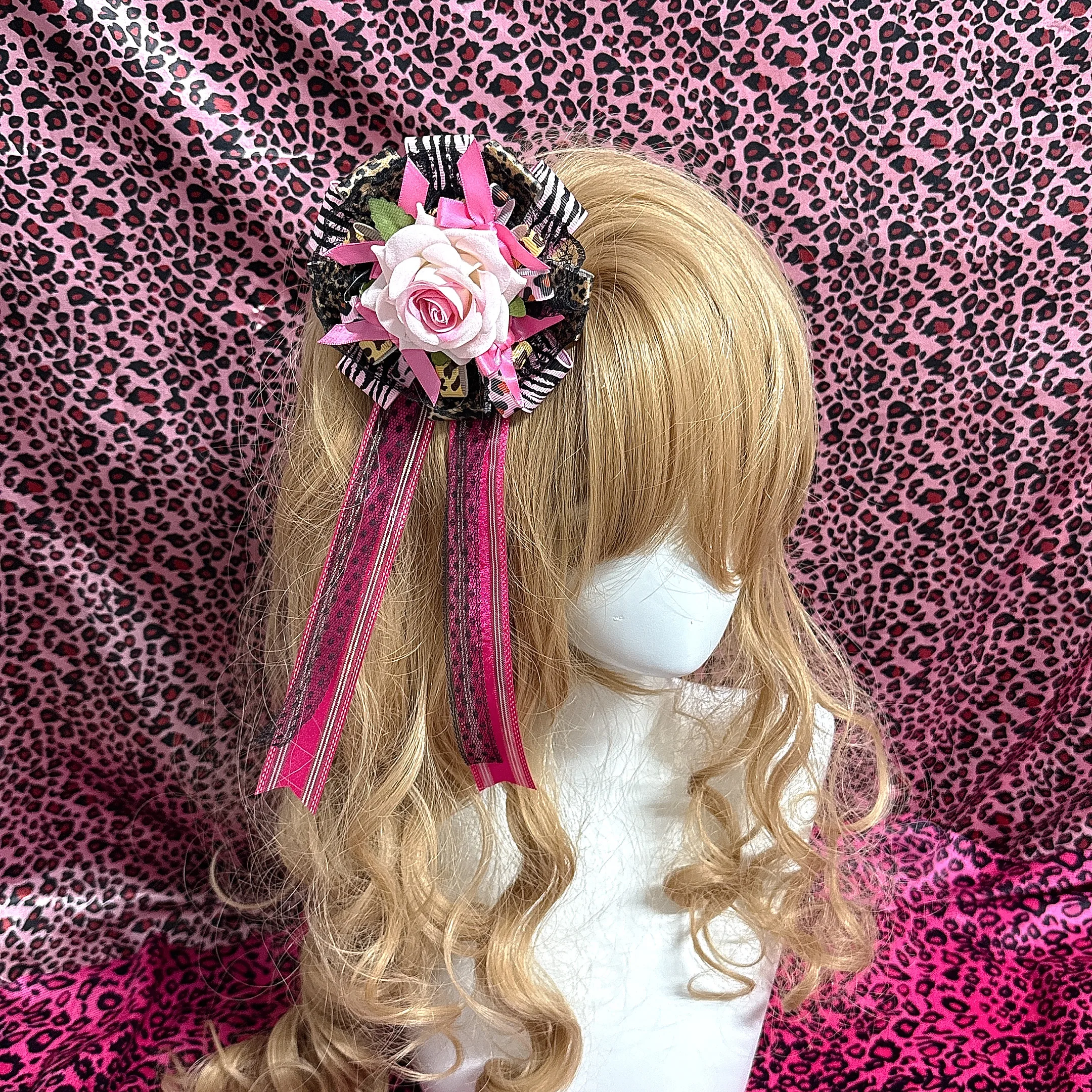 Original Heavy Industry Hairpin Brooch Dual Use Lolita Style Hair Clips for Girls Sweet and Cute Hair Accessories for Women