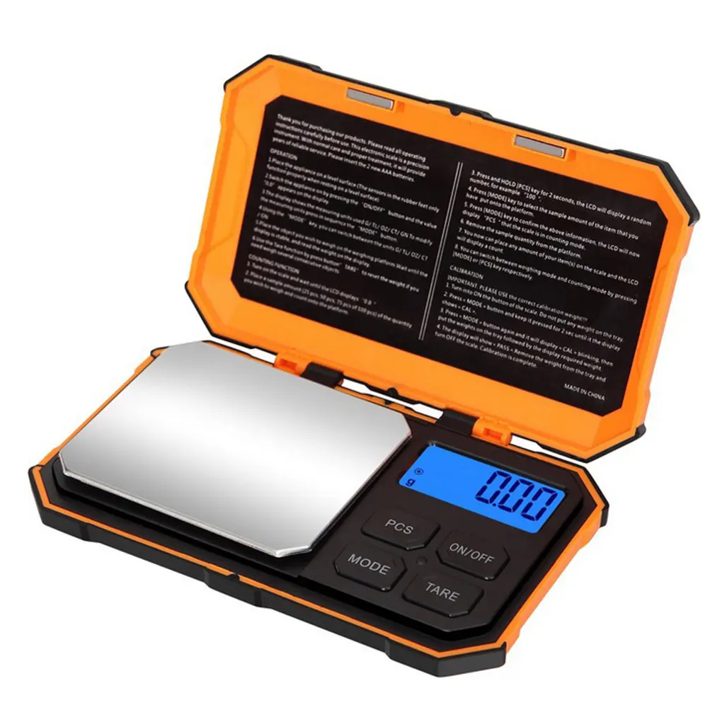 

500g 0 01g High Precision Digital Scale LCD Display Kitchen Scales Jewelry Weight Balance Accurate Weighing Gram