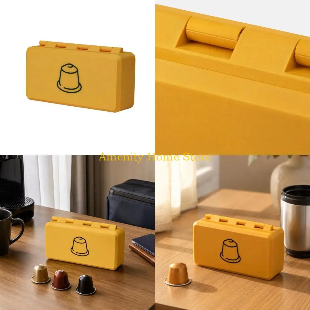 F26C Portable Single-Serve Coffee Holder with Opening and Plastic Shell for Keeping Individual Coffee Portions Together in