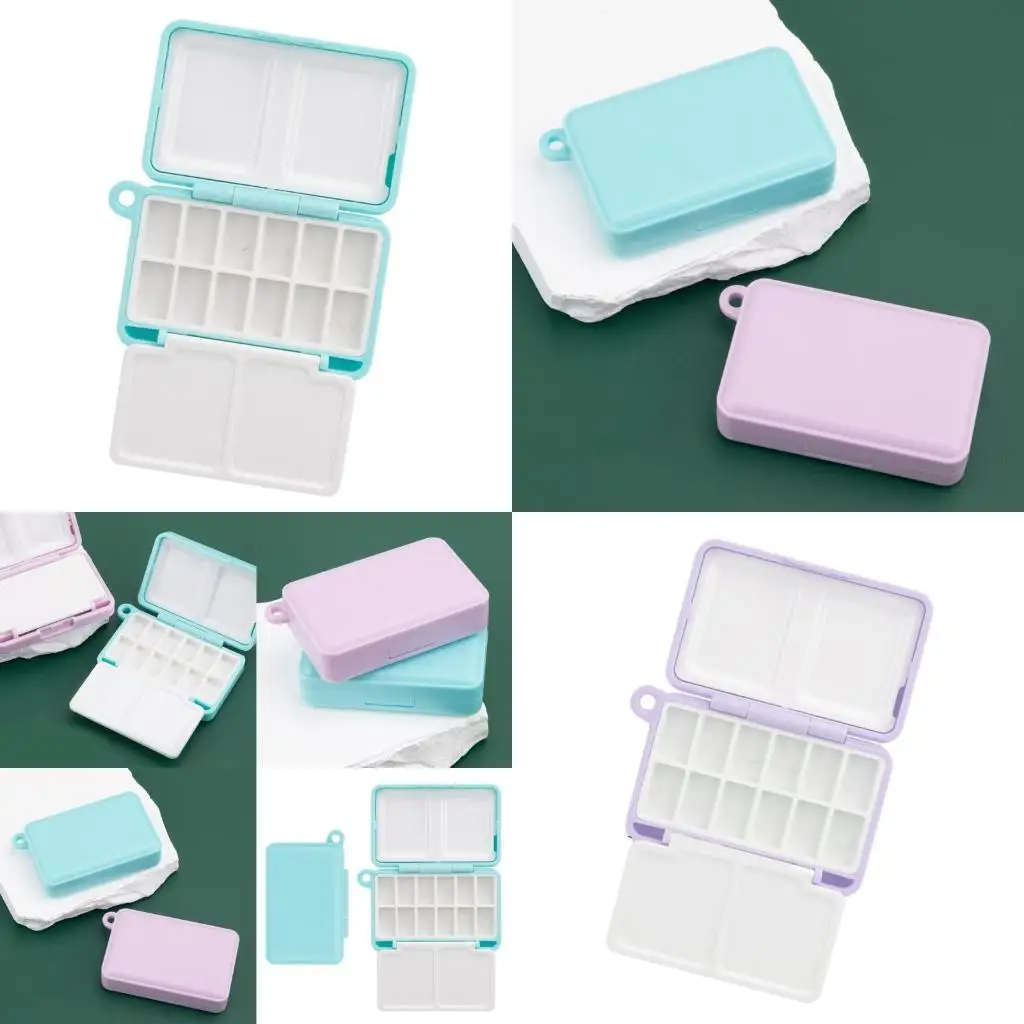 Paint Tray Travel Paint Holder Paint Paint Case Mini Painting Box Paint Storage Box Leakproof Paint Container