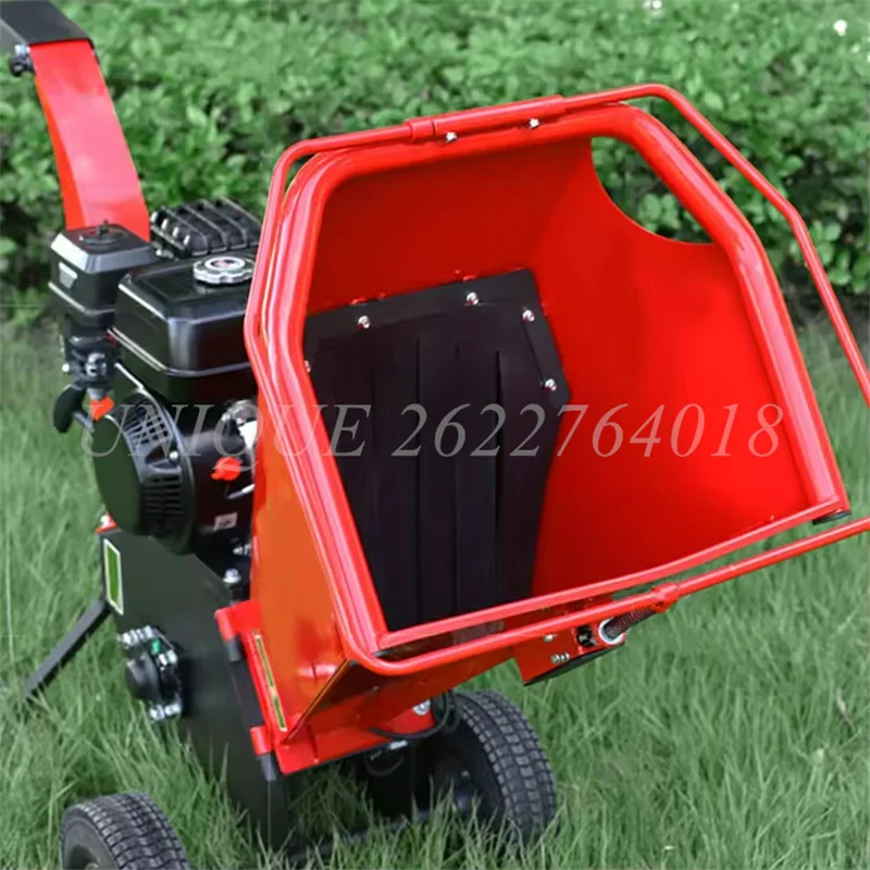 High Horsepower Firewood Processor High Speed Wood Crusher Mobile Tree Branches Crushing Shredder Maker Wood Chipper for Garden