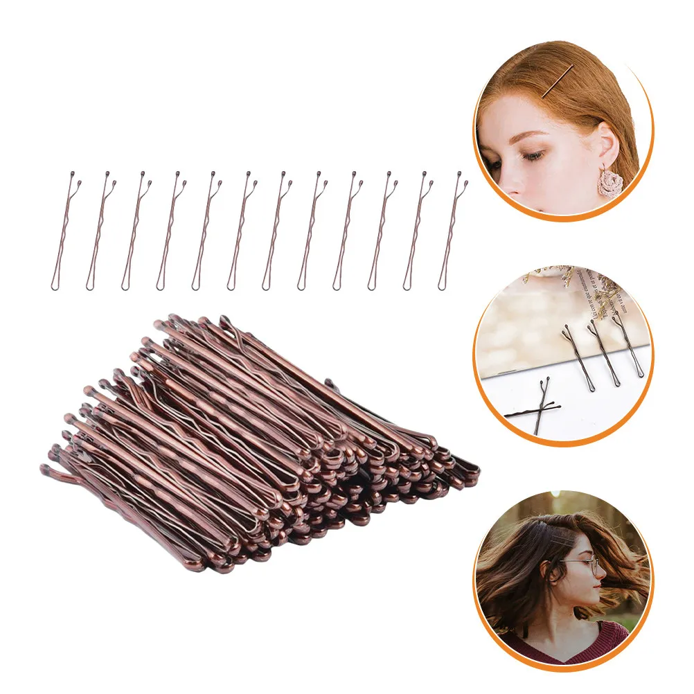 200Pcs Wave Shaped Invisible Hair Clips Bobby Pins for Women Decorative Barrettes Non-Slip Hair Accessories for Casual