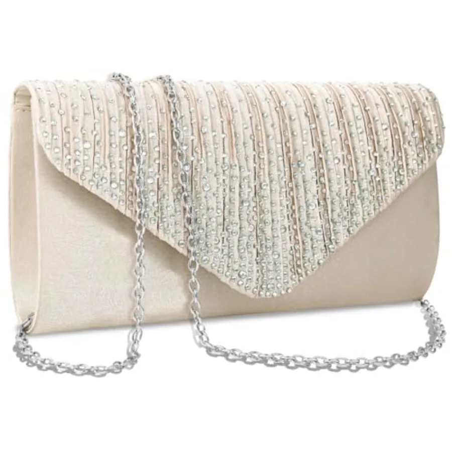 

BBjinronjy Clutch Purses for Women Evening Bag Formal Rhinestone Handbags for Wedding Party Cocktail Prom Dinner