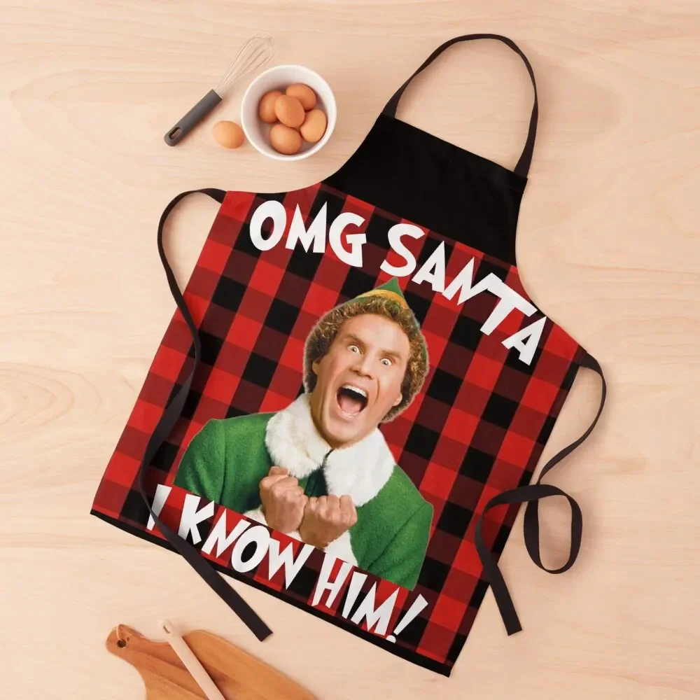 

Buddy The Elf Apron Novelties Kitchen And Home Goods For Home And Kitchen home women Kitchen And Household Goods Apron