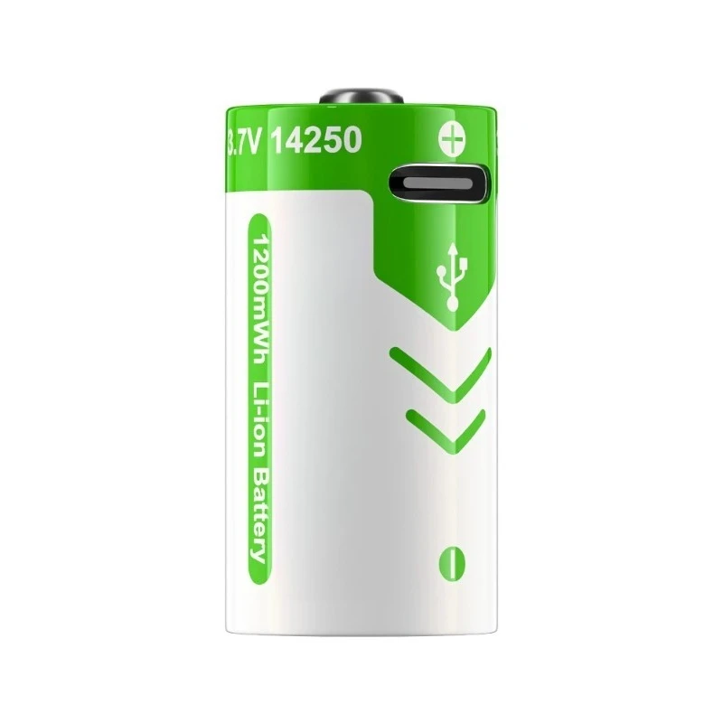 6pcs For PLC CNC Water Meter 3.7V LS14250 ER14250 1/2 AA 1/2AA Lithium ion Battery USB Fast Charge 14250 Li-Ion Batteries