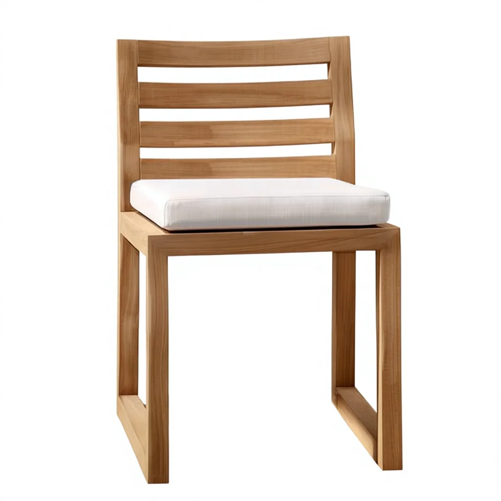 High Quality Teak Sofa Natural Grain Design Organic Garden Resort Leisure Zones