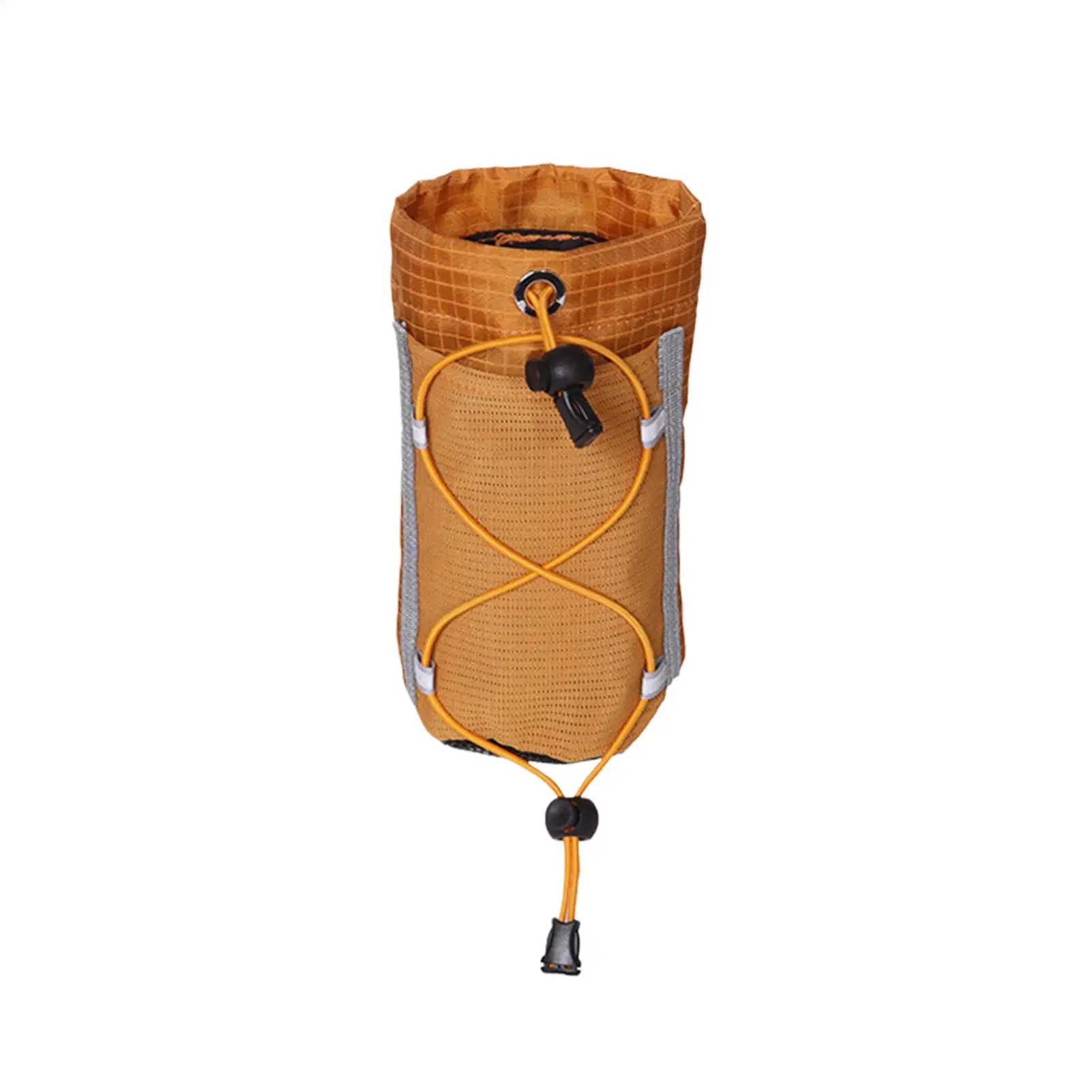 Outdoor Backpack Shoulder Strap Hanging Bag Water Bottle Holder Phone Storage Pouch For Camping Climbing Commuting Walking