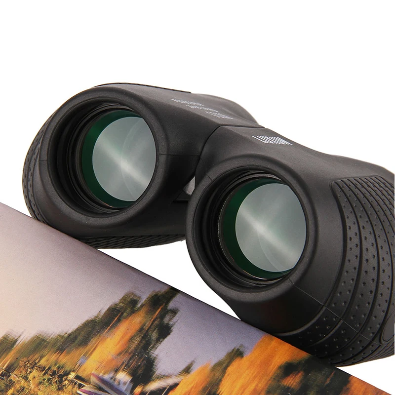 8X25/10X25 Fixed Focus HD Binoculars For Adults & Kids Compact FMC Mini Pocket Binoculars BAK4 for Travel Hiking Scenery Outdoor - view 5
