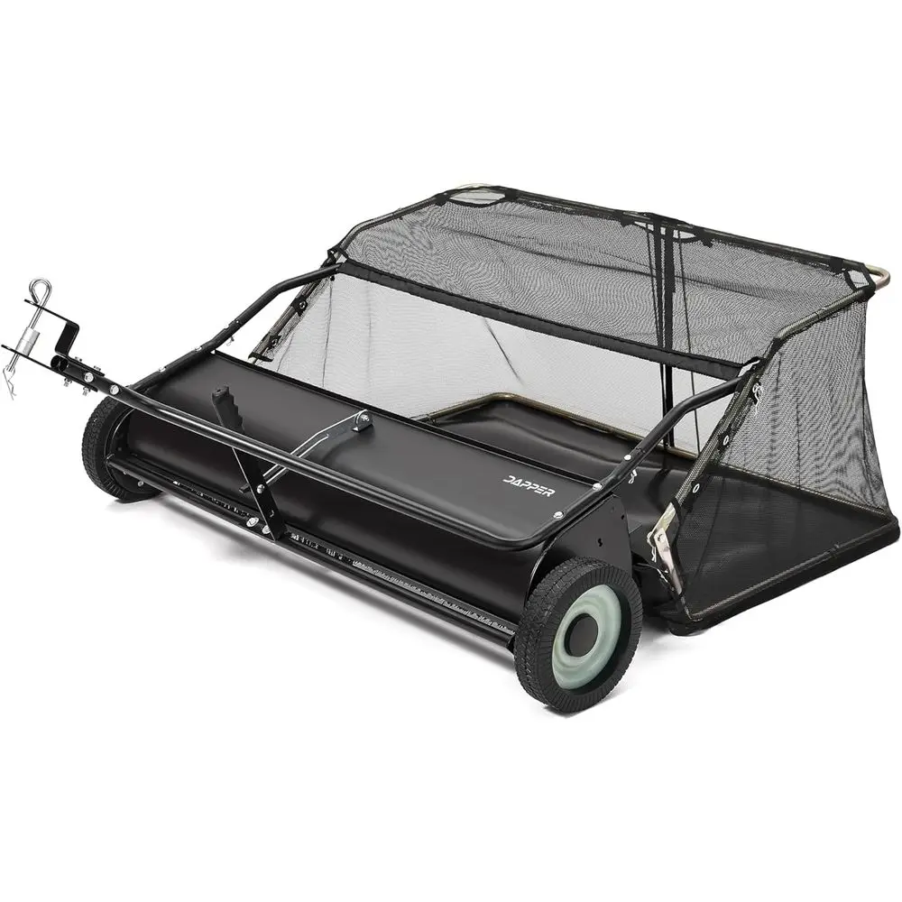 

42-дюймовая прицепная газонная подметальная машина с мешком на 25 кубических футов