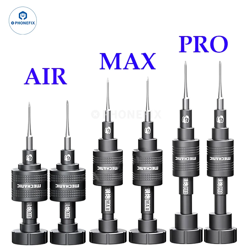 Mechanic AIR PRO MAX High Precise Magnetic S2 Steel Screwdriver Cross 1.5 Y-type 0.6 Torx Phone Watch Tablet Repair Open Tool