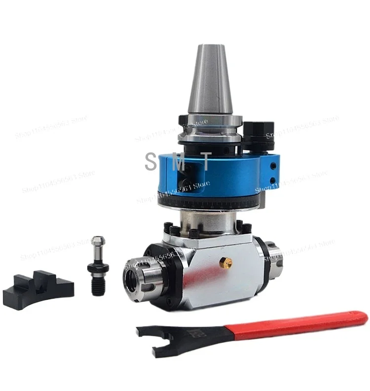 

Machining Center Side Milling Angle Head BT40 BT50-ER32 90 °, Right Angle Head Side Milling Head