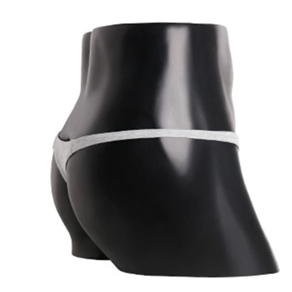 ملابس داخلية عصرية للرجال بيكيني ثونغ الانتفاخ الحقيبة مريحة القطن الملابس الداخلية اليومية سراويل منخفضة الخصر #4