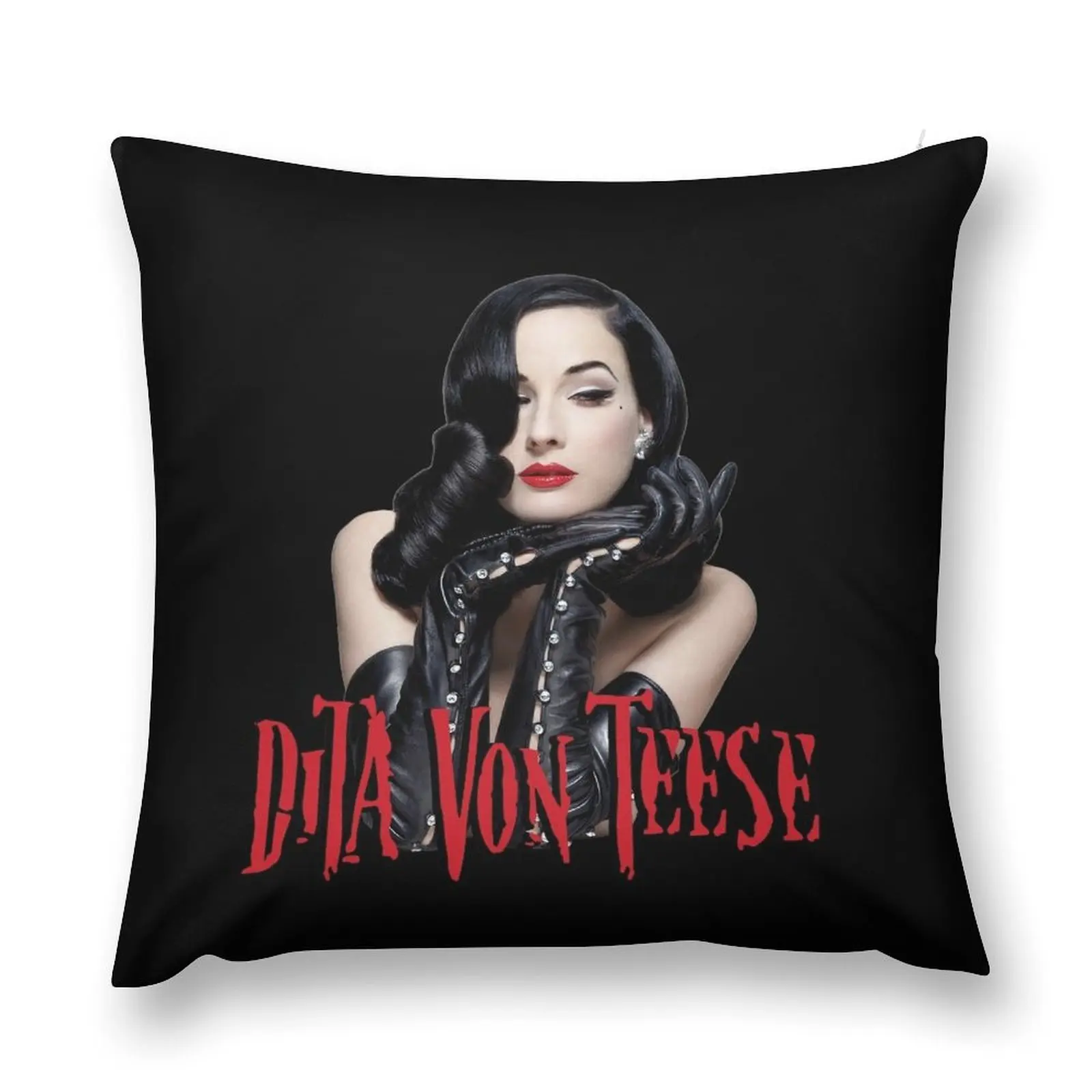 Dita Von Teese Gloves Edit Throw Pillow christmas decorations 2025 Sofa Cushions Covers pillow