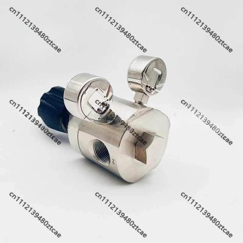 316L Stainless Steel Large Flow Pressure Reducing Valve DN25 1 Inch Gas Liquid Industrial Regulator