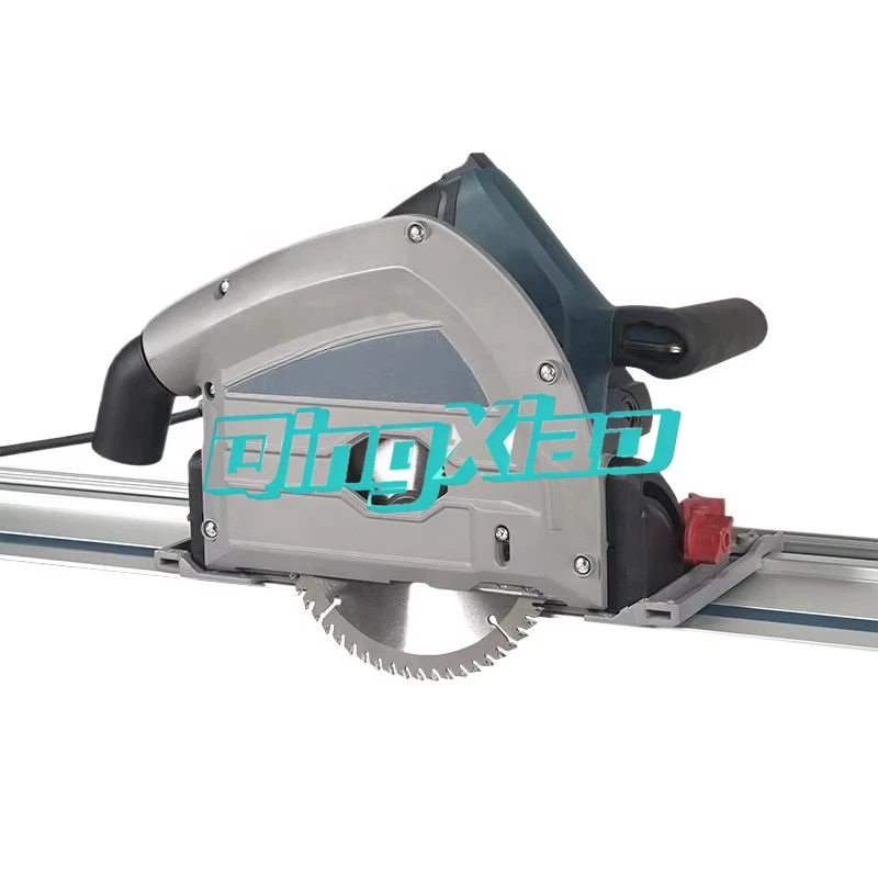 Track Saw Universal Electric Circular Saw Guide Rail Saw Handheld Woodworking Cutter for Plasterboard Wood Cutting Tools