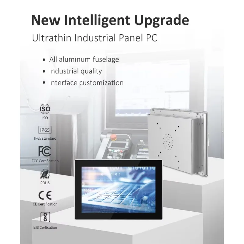 7 10.1 13.3 15.6 21.5 Inch Touch Monitor IP65 Waterproof Capacitive LCD Panel Pc Embedded Industrial Touch Screen Monitor