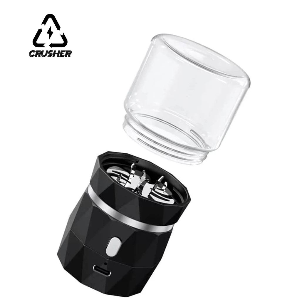 

CRUSHER Super Mini Electric Dry Herb Grinder LTQ High Speed Rotation Tobacco Cutting Machine for DIY Pipe Cigarette Accessories