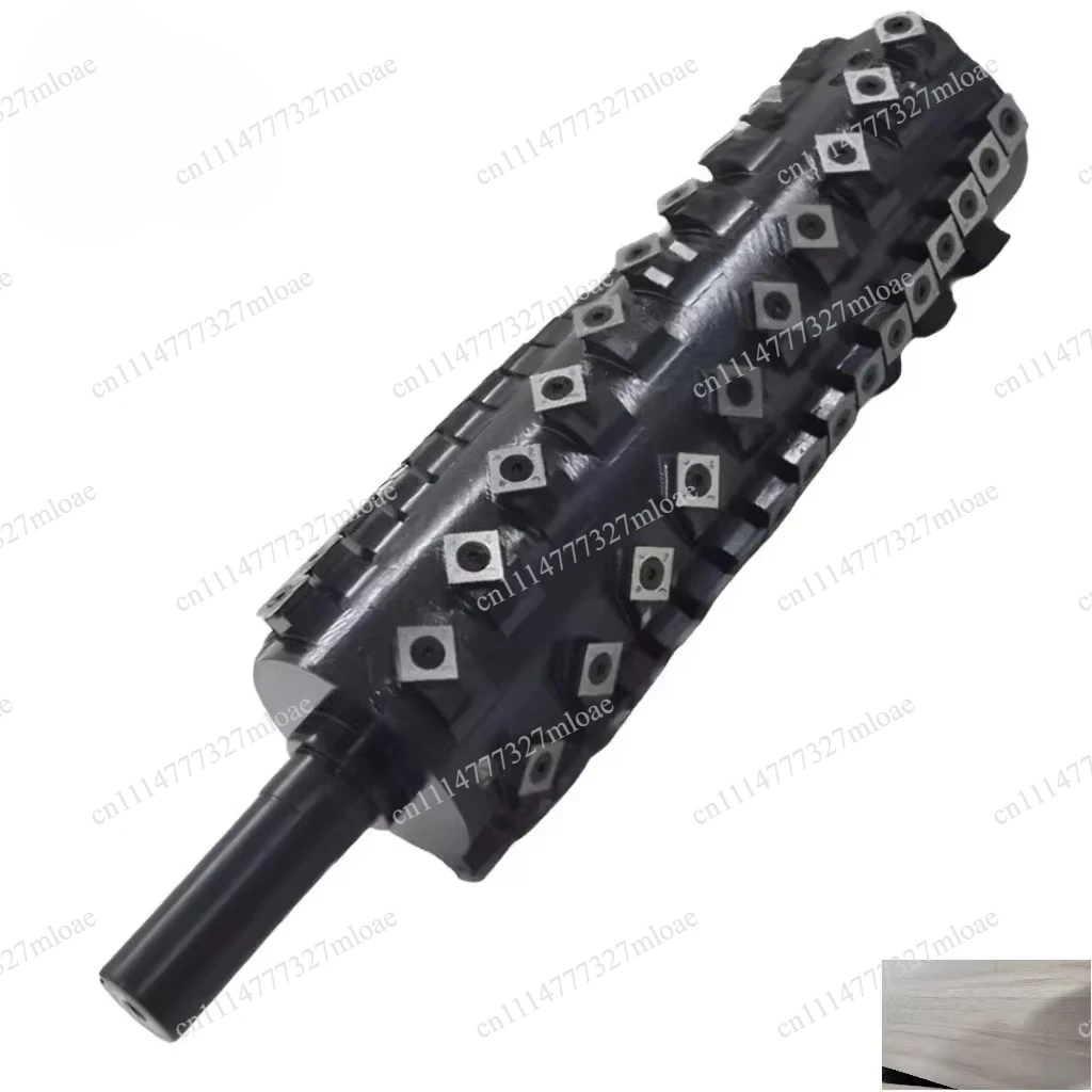 Woodworking thickened parts Woodworking cutter head Mechanical roller Industrial workshop Spiral cutter head
