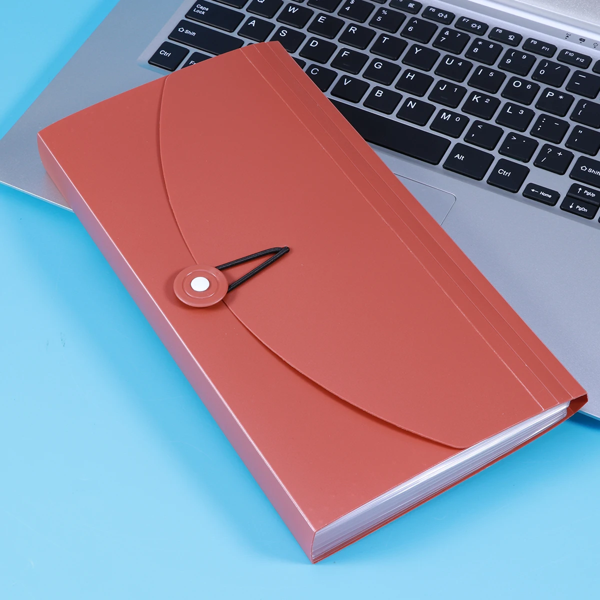 Folder Pp Waterproof Document Folder 13 Pockets Colored Labels Office Home Filing Storage Maroon