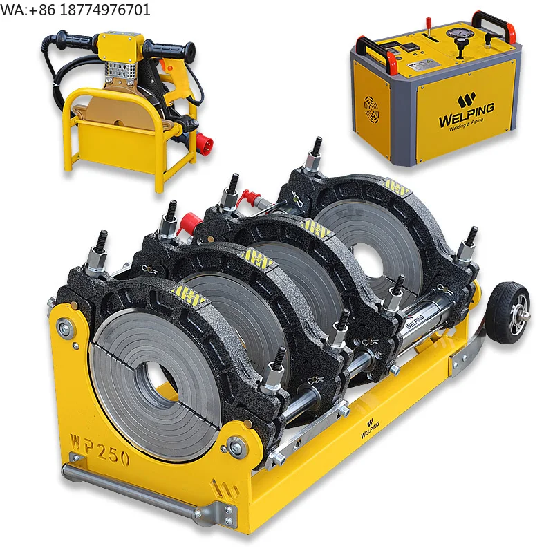 Welping 250-90mm Hdpe Pipe Jointing Machine Manual Hydraulic Hdpe Pipe Welding Machine Hdpe Welding Machine