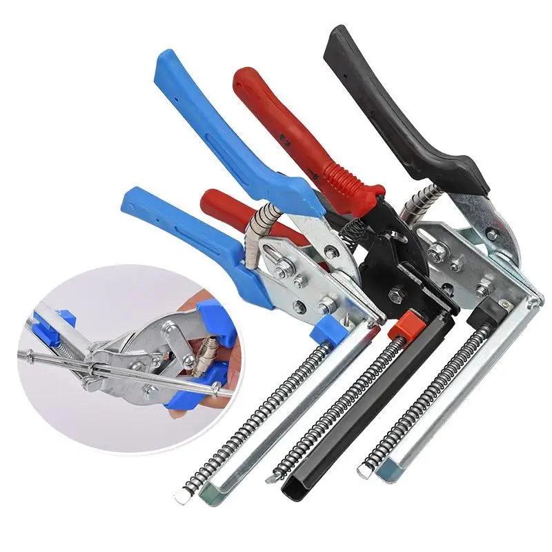 Pince de reliure avec 600 N64.Pince de fixation de ferme, installation de volaille, lapin et renard jetables, kit d'outils