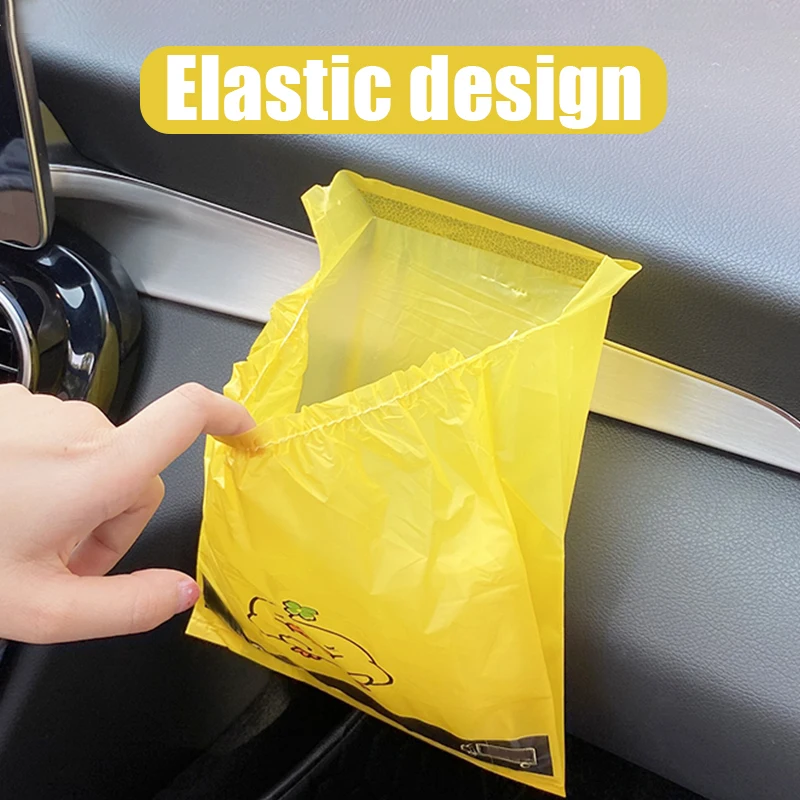 Elasticity garbage bags Sticky table desk office bedroom disposable hanging cute car trash rubbish waste litter storage cleaning