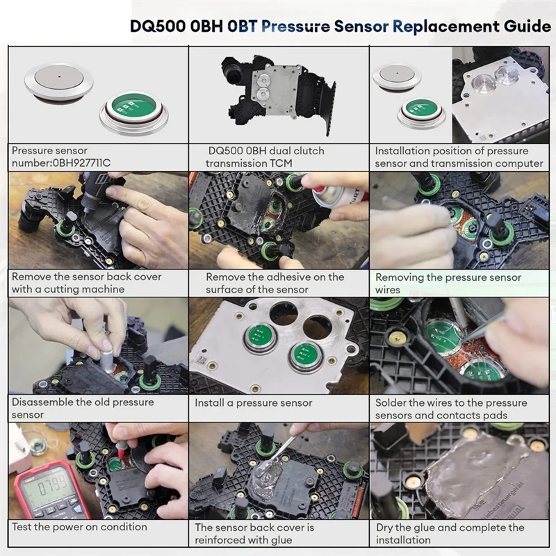 

A85E-Transmission Position Sensor For TT Q3 A3 R8 VW Scirocco Tiguan Transporte 0BH DQ500 OBT