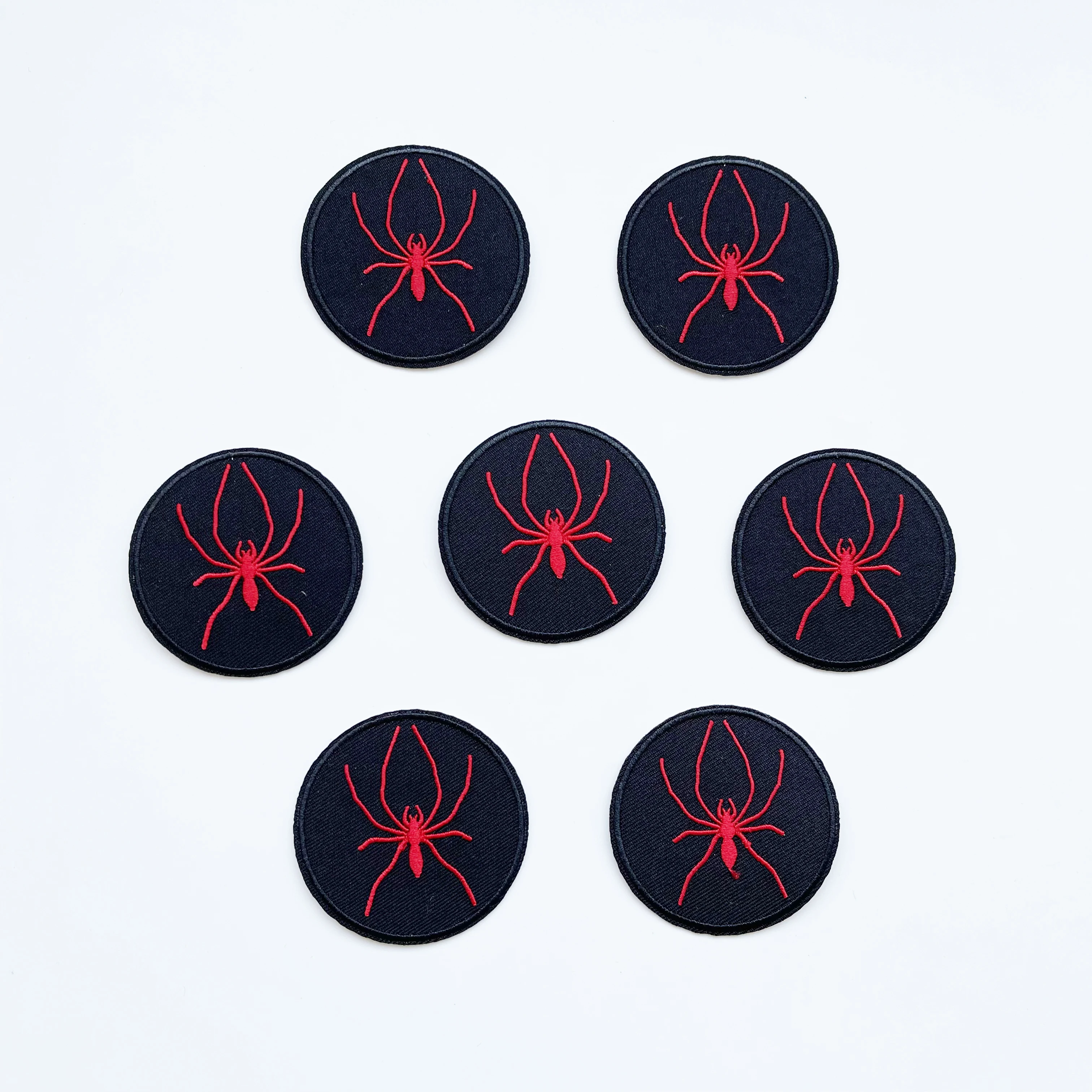 

spider icon Patch Iron On Patches Clothing Embroidered Animal Sew on Applique Logo Patch Sticker