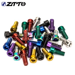 ZTTO M5 12mm Steel Bicycle Water Bottle Cage Bolt For MTB Mountain Road Bike Cycling Bottle Holder Screw Bicycle Accessories