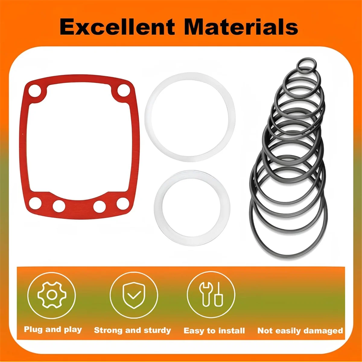 

Замена комплекта для восстановления гвоздезабивателя ABNJ для 3150 3175 с прокладкой 402707, крышка 402725, уплотнение цилиндра 403700, комплект для восстановления уплотнительного кольца