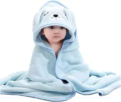 Baby Hooded Bath Towel Quick drying Infant Bathrobe for Boys and Girls Ultra Soft Infant Baby Hooded Bath Towel