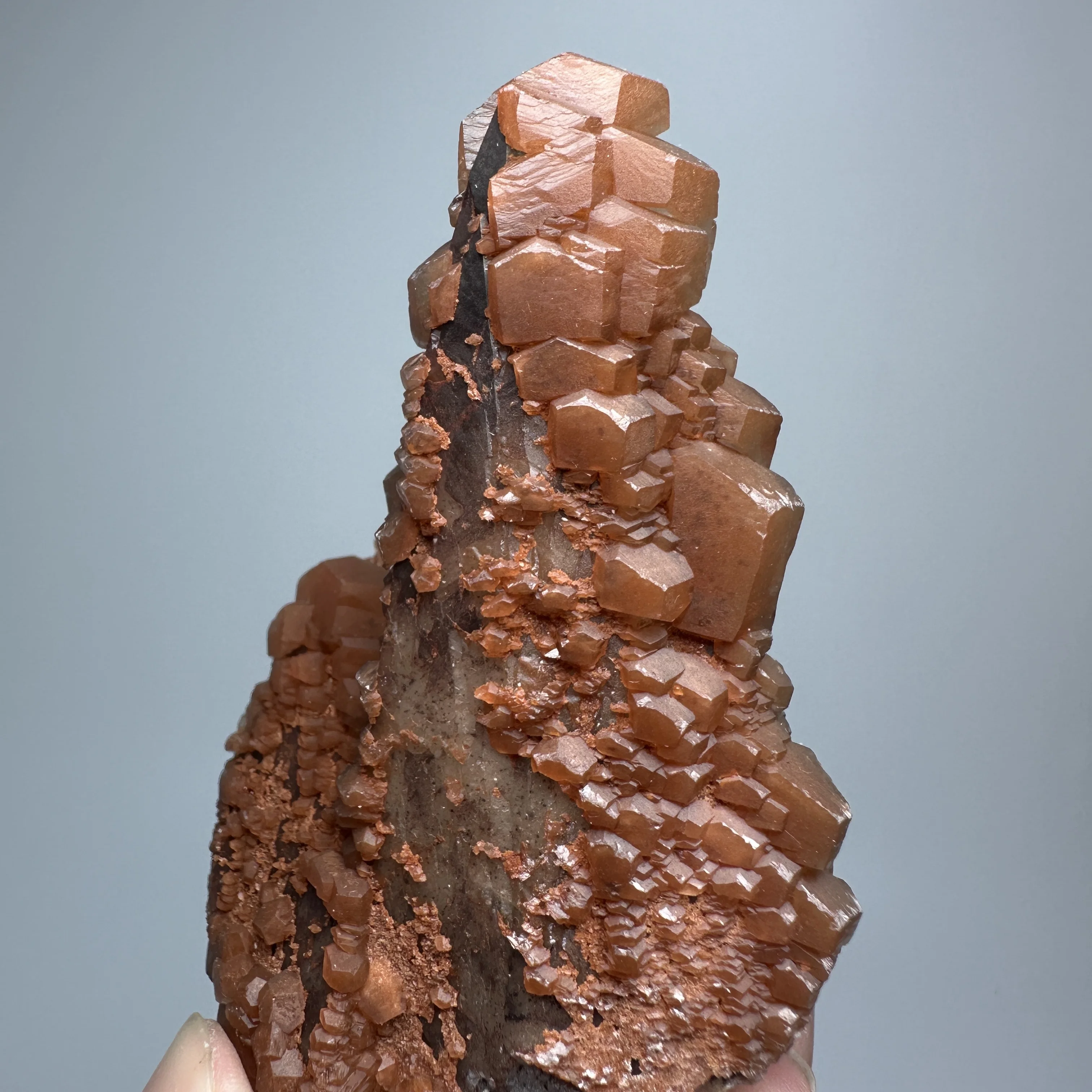 Natural Stone Red Diamond Calcite Crystal Mineral Specimen Teaching Raw Quartz Rock Decoration Healing Gift
