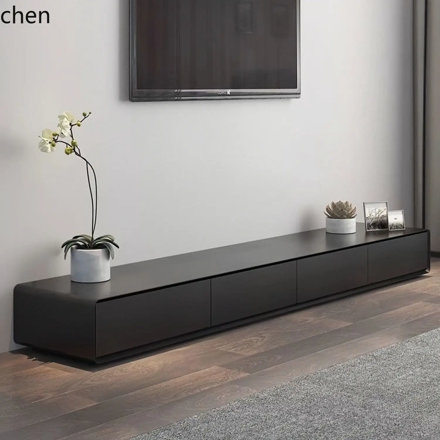 ZML TV Cabinet Minimalist Elevated Floor-standing TV Cabinet