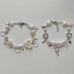 handmade coquette bracelets, Love bracelet, a gift for her
