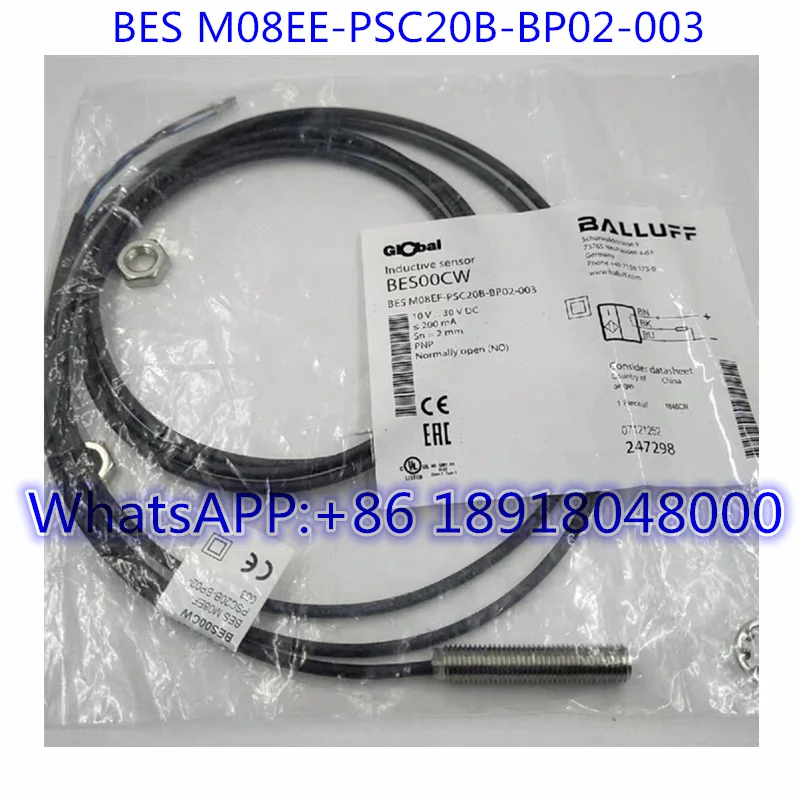 

Совершенно новый датчик BES00CW M08EE-PSC20B-BP02-003 Быстрая доставка