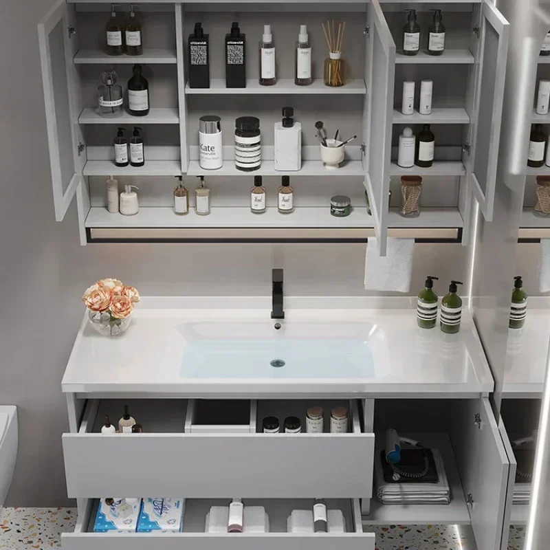 

Durable Premium - Quality Luxury Locker Bathroom Cabinet Toilet Makeup Sink Floor Luxury Metal Luxury Home Furn